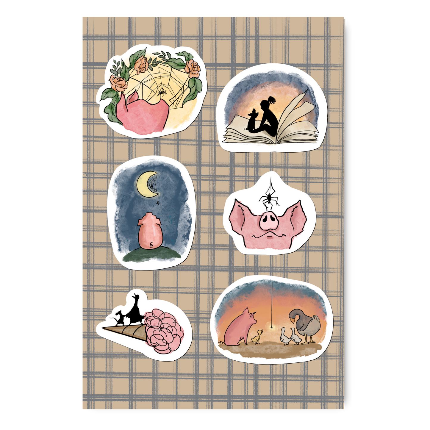 Charlotte’s Web Sticker Sheet