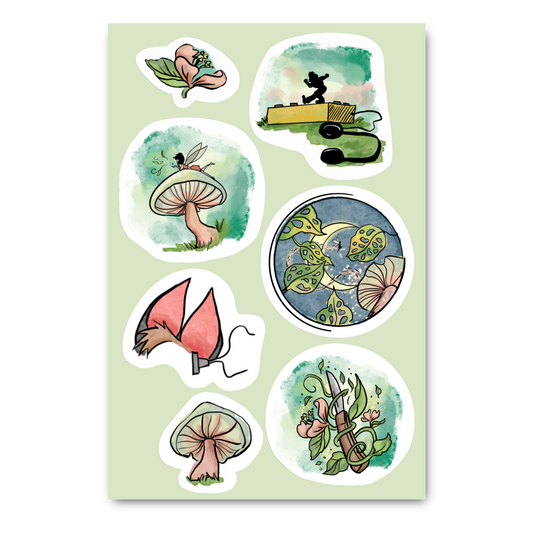 Ferngully Sticker Sheet