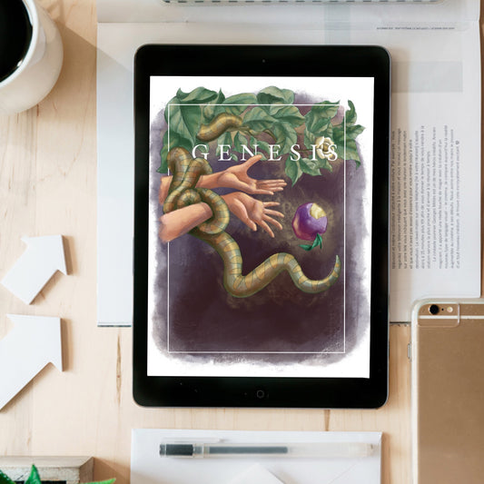 Genesis Book Cover - instant digital download