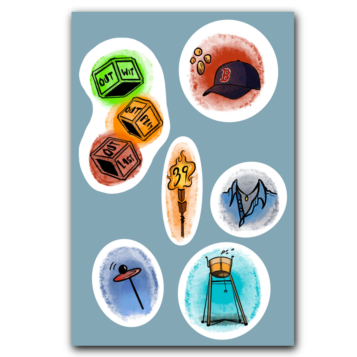 Survivor Sticker Sheet