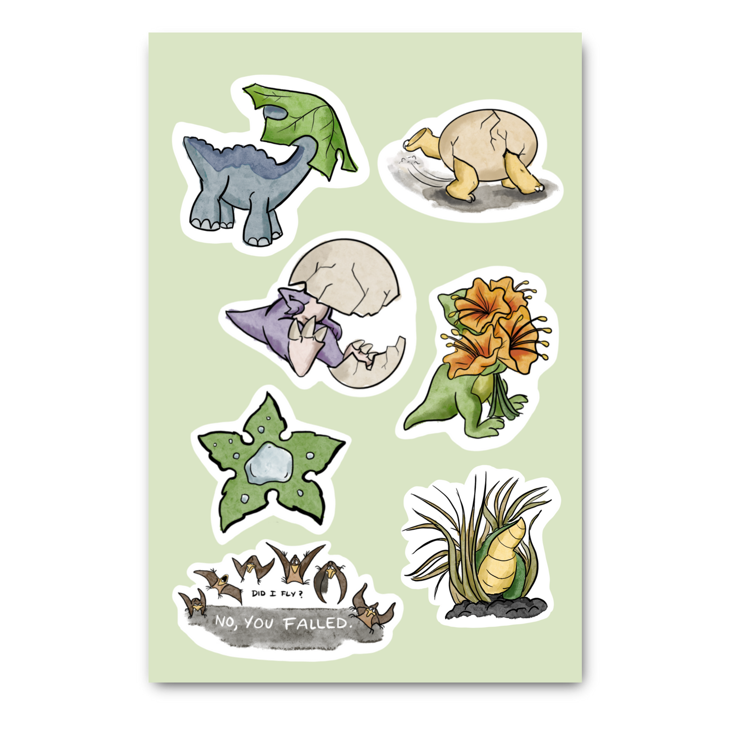 Littlefoot Friends Sticker Sheet