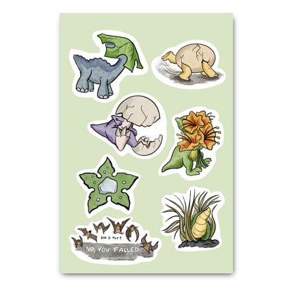 Littlefoot Friends Sticker Sheet