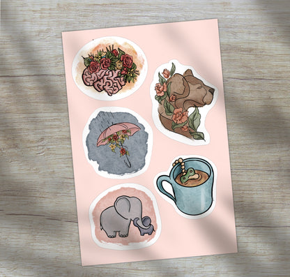 Mama Themed Sticker Sheet