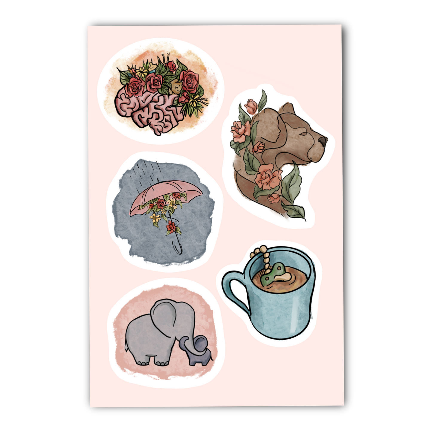 Mama Themed Sticker Sheet