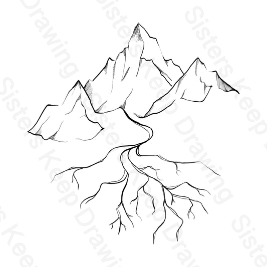 Rooted and Grounded - Bible Inspired - Tattoo Transparent PNG