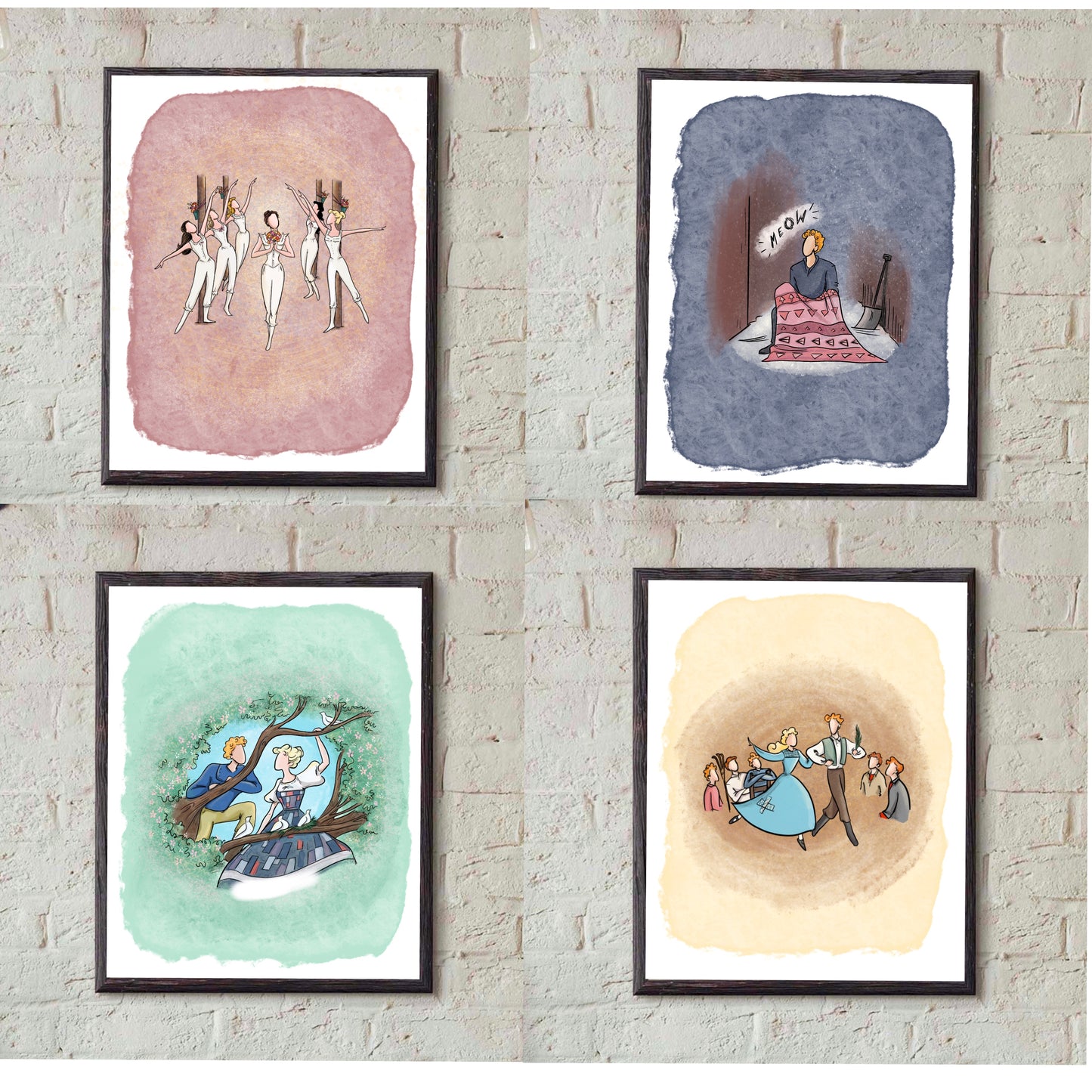 Seven Brides for Seven Brothers Inspired Part 2 Print Bundle