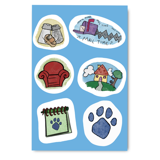 Blues Clues Sticker Sheet