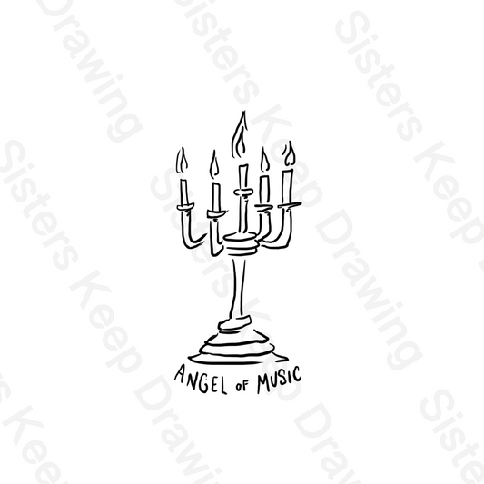 Candles - Phantom Inspired Tattoo Transparent Permission PNG