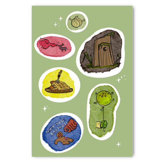 Shrek- Sticker Sheet