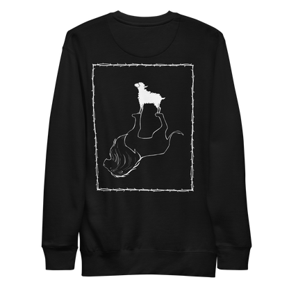 Lion and Lamb Black Sweatshirt