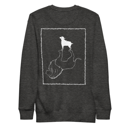 Lion and Lamb Black Sweatshirt