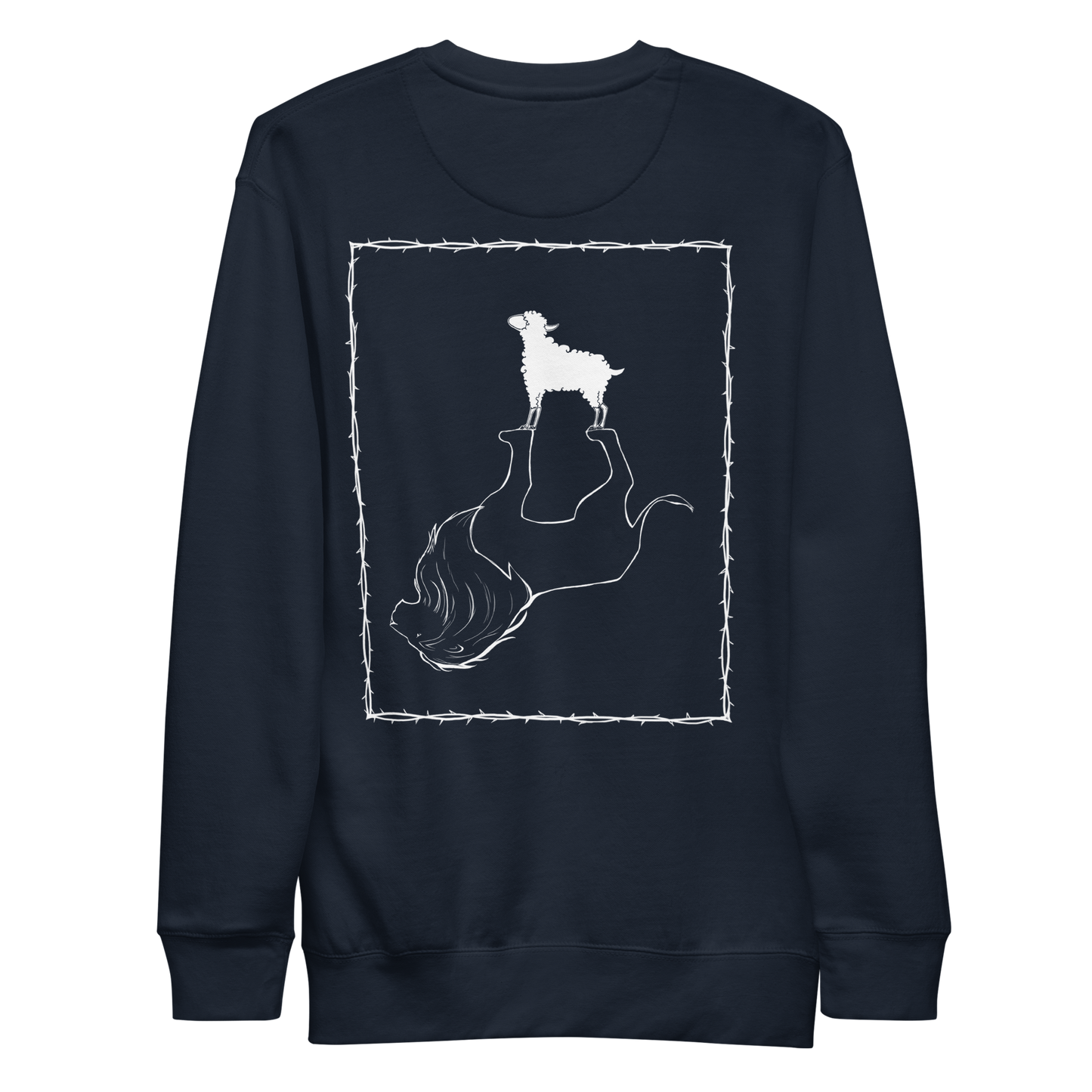 Lion and Lamb Black Sweatshirt